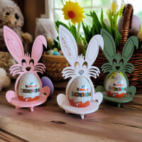 Personalisierbarer Osterhase – 3D-gedruckter Schokoladeneier-Halter für dein Osterfest