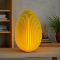 3D-Ostereier als Deko auch mit Teelicht