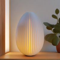 3D-Ostereier als Deko auch mit Teelicht