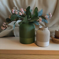 3D-Druck Dekovase – moderne Vase mit Struktur...