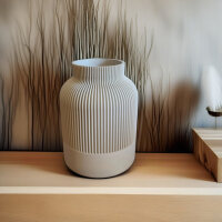 3D-Druck Dekovase – moderne Vase mit Struktur...