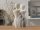 Familien-Skulptur 3D-Druck – moderne Dekofigur mit Eltern & Kindern